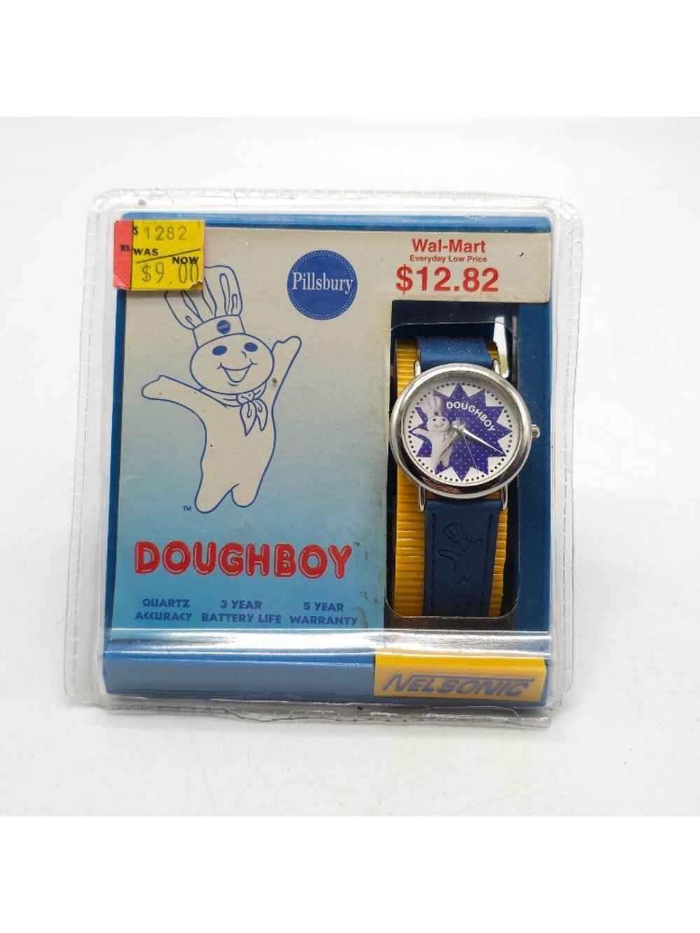 Pillsbury Doughboy Watch 1997 Collectible New In Package Nelsonic Needs Battery